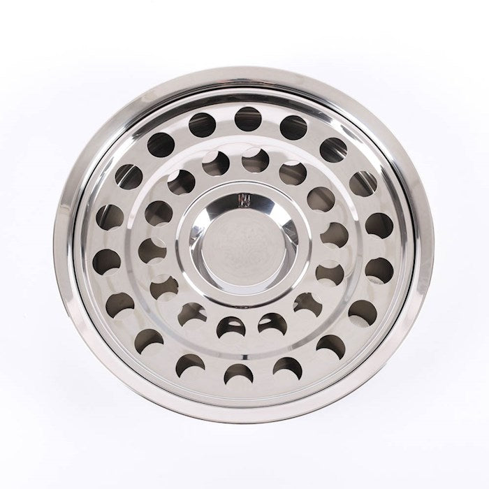 Communion-Silvertone-(Deluxe)-Cup Tray & Bread Disc
