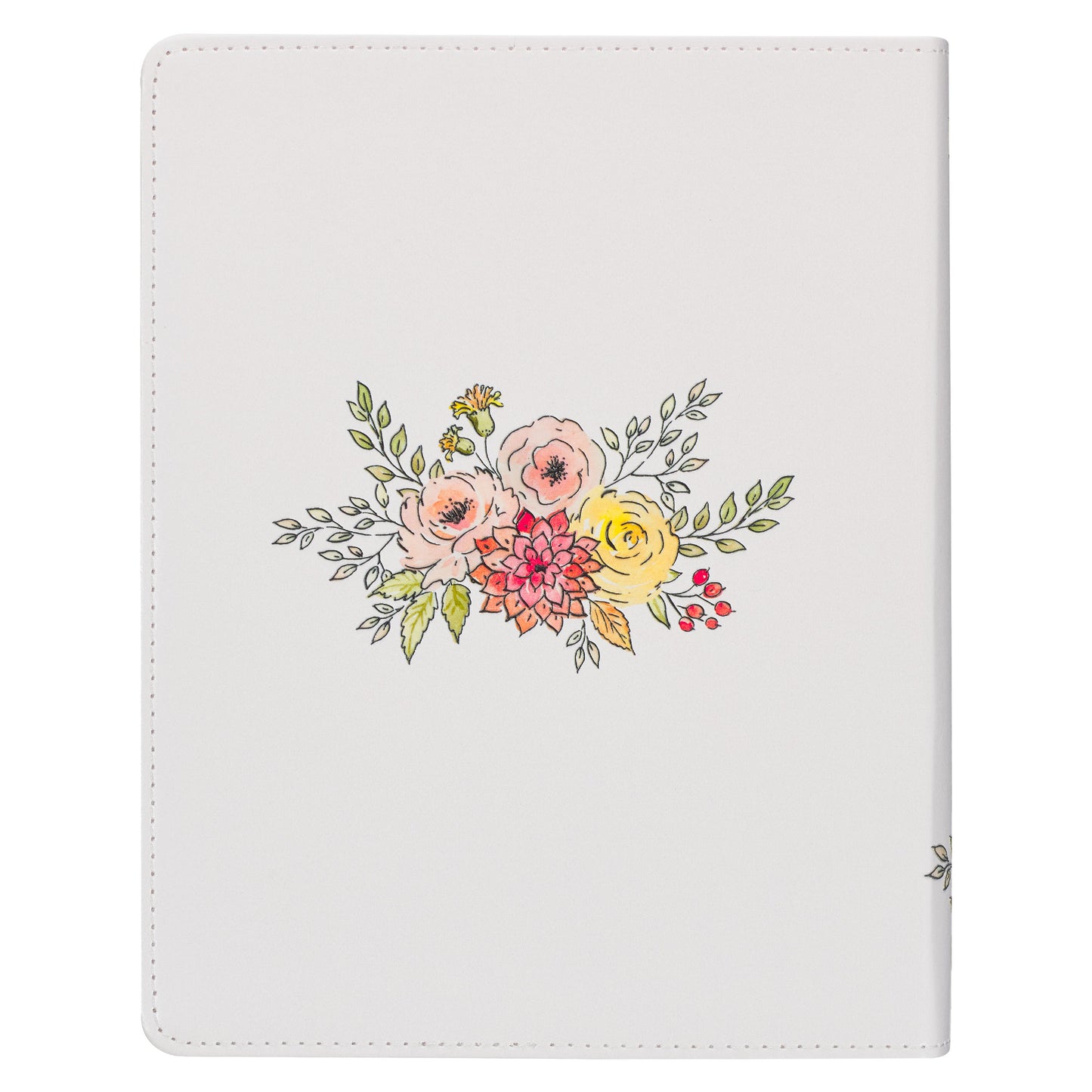 Pearlized White Faux Leather KJV My Creative Bible
Image Feature