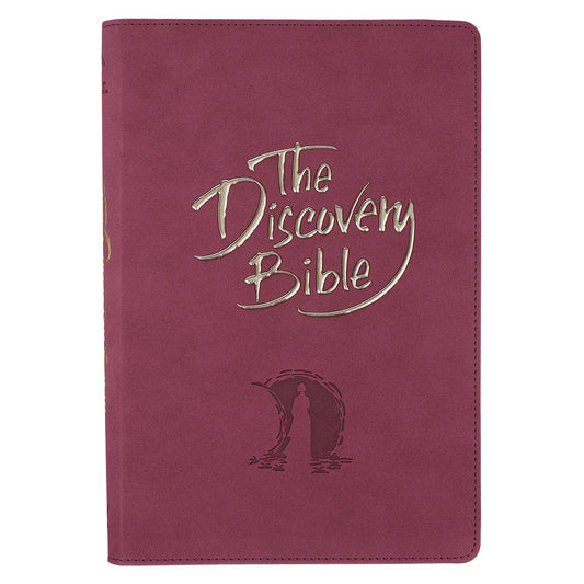 Velvet Rose Faux Leather Discovery Bible