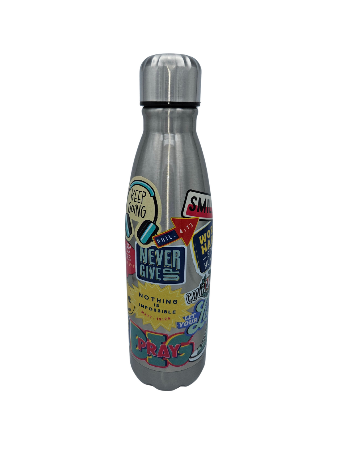 New
Stay Strong Kid Stainless Steel Water Bottle