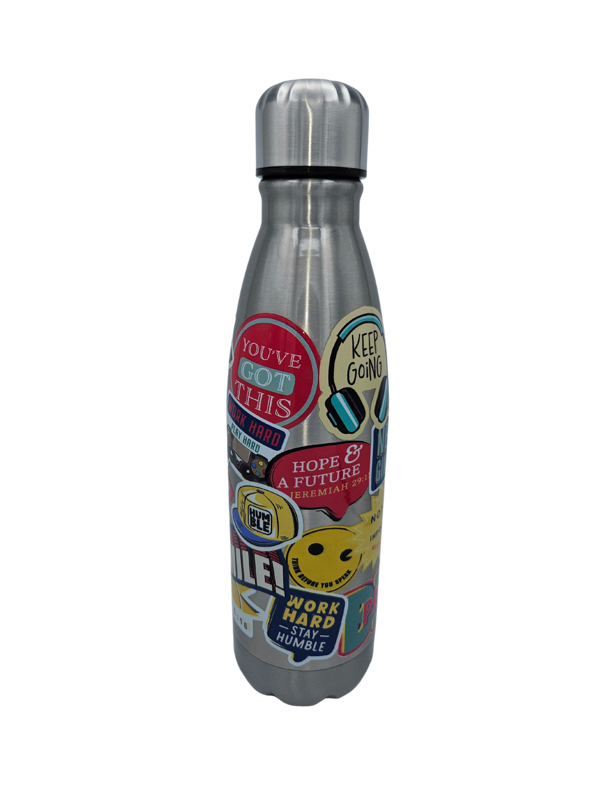 New
Stay Strong Kid Stainless Steel Water Bottle