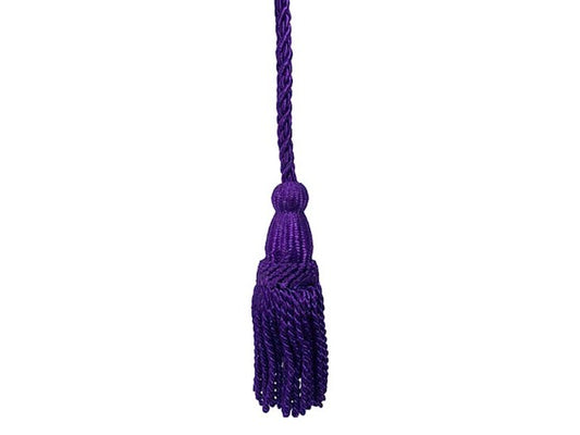 Pew Rope w/Weighted Tassels-Purple (6’)