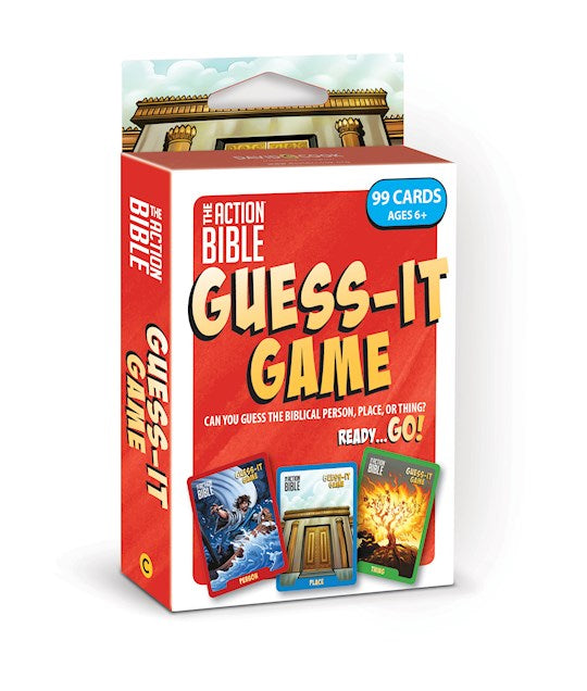 The Action Bible Guess-It Game (Ages 6+) 99 Cards - Ages 6+