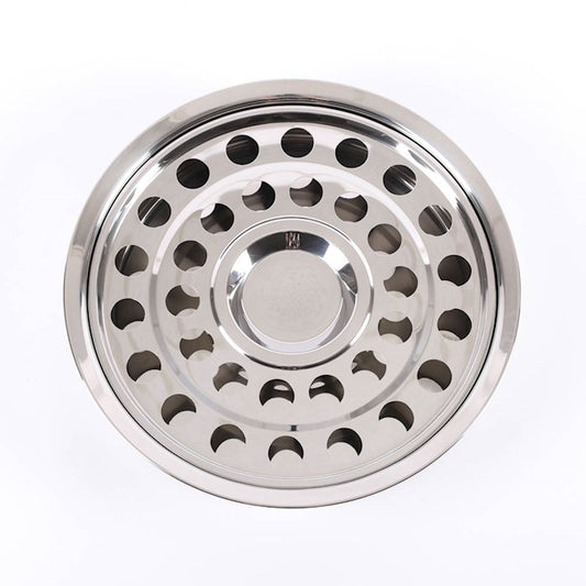 Communion-Silvertone-(Deluxe)-Cup Tray & Bread Disc