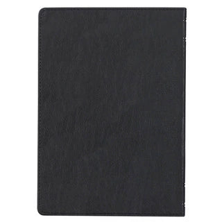 God's Daily Wisdom For Men Black Faux Leather Devotional by Boyd Dailey