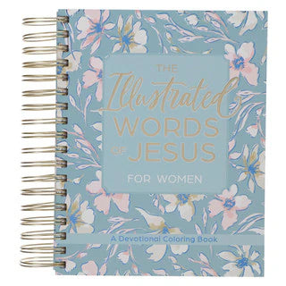 The Illustrated Words of Jesus for Women Wirebound Coloring Devotional
by Carolyn Larsen