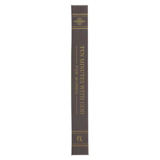 Ten Minutes with God for Women Hardcover Daily Devotional by Debbie Alsdorf