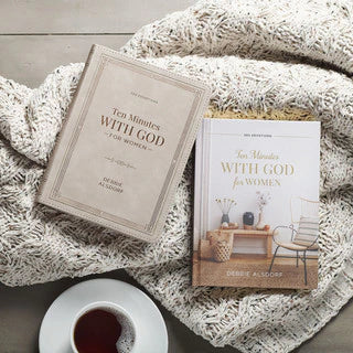 Ten Minutes with God for Women Hardcover Daily Devotional by Debbie Alsdorf
