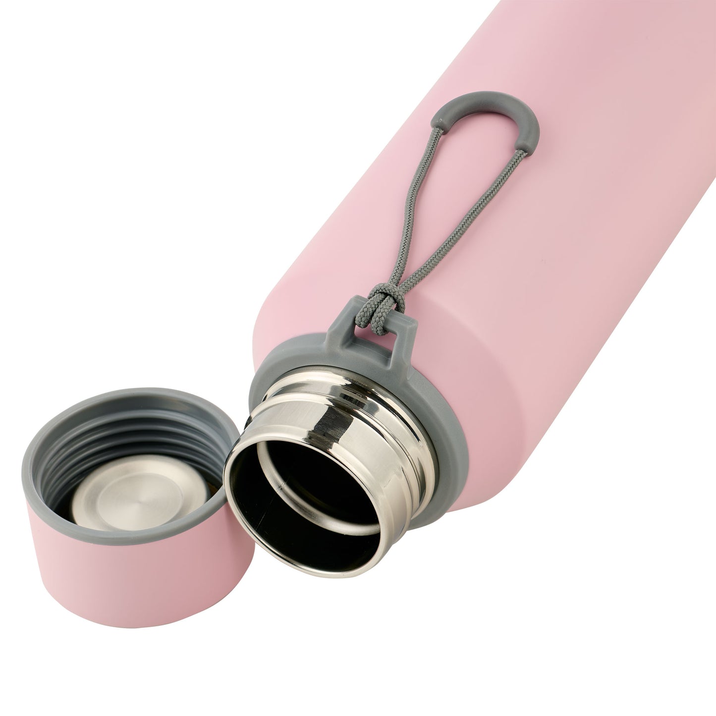 Be Still Pink Stainless Steel Water Bottle - Psalm 46:10
