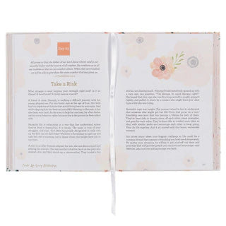 Find Rest Pink Floral Hardcover Devotional
by Shaunti Feldhahn