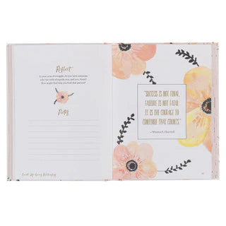 Find Rest Pink Floral Hardcover Devotional
by Shaunti Feldhahn