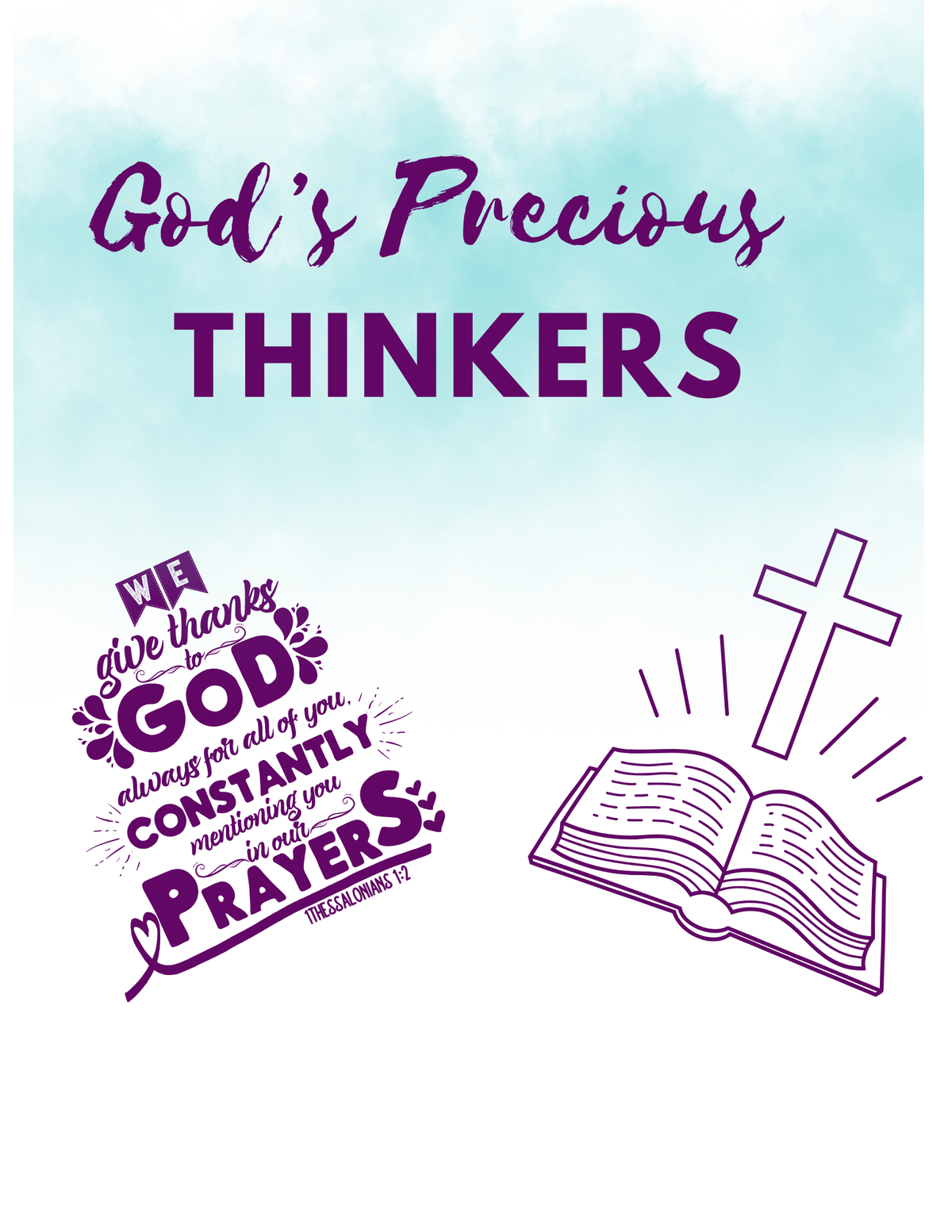 God's Precious Thinkers Week 1