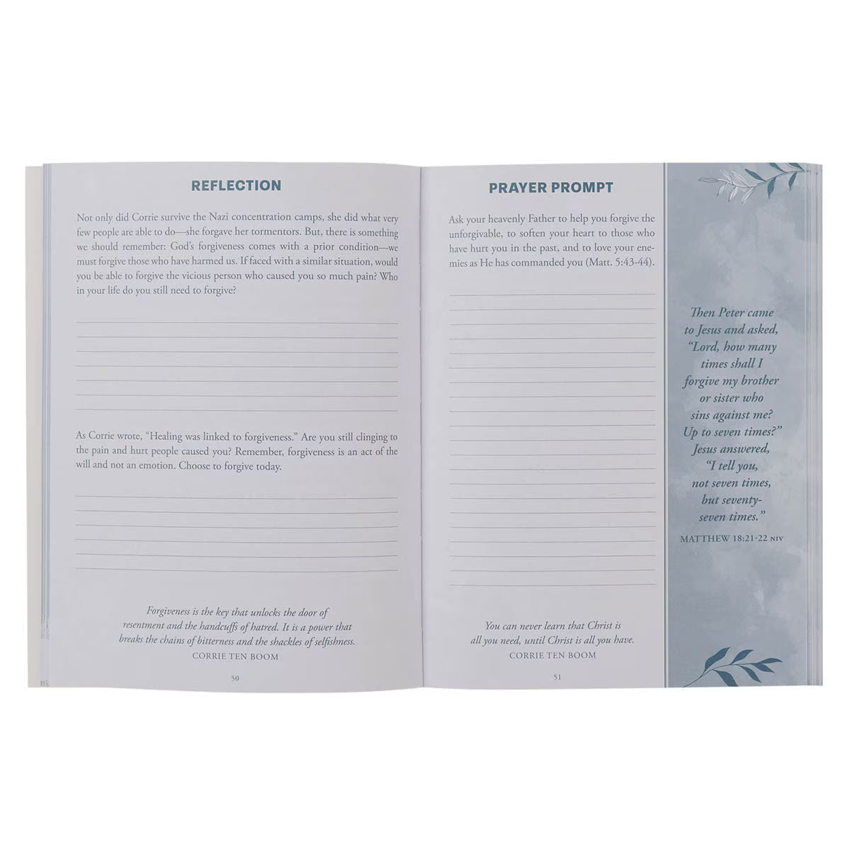 Women of Faith: Faith Like a Mustard Seed Devotional Prayer Journal