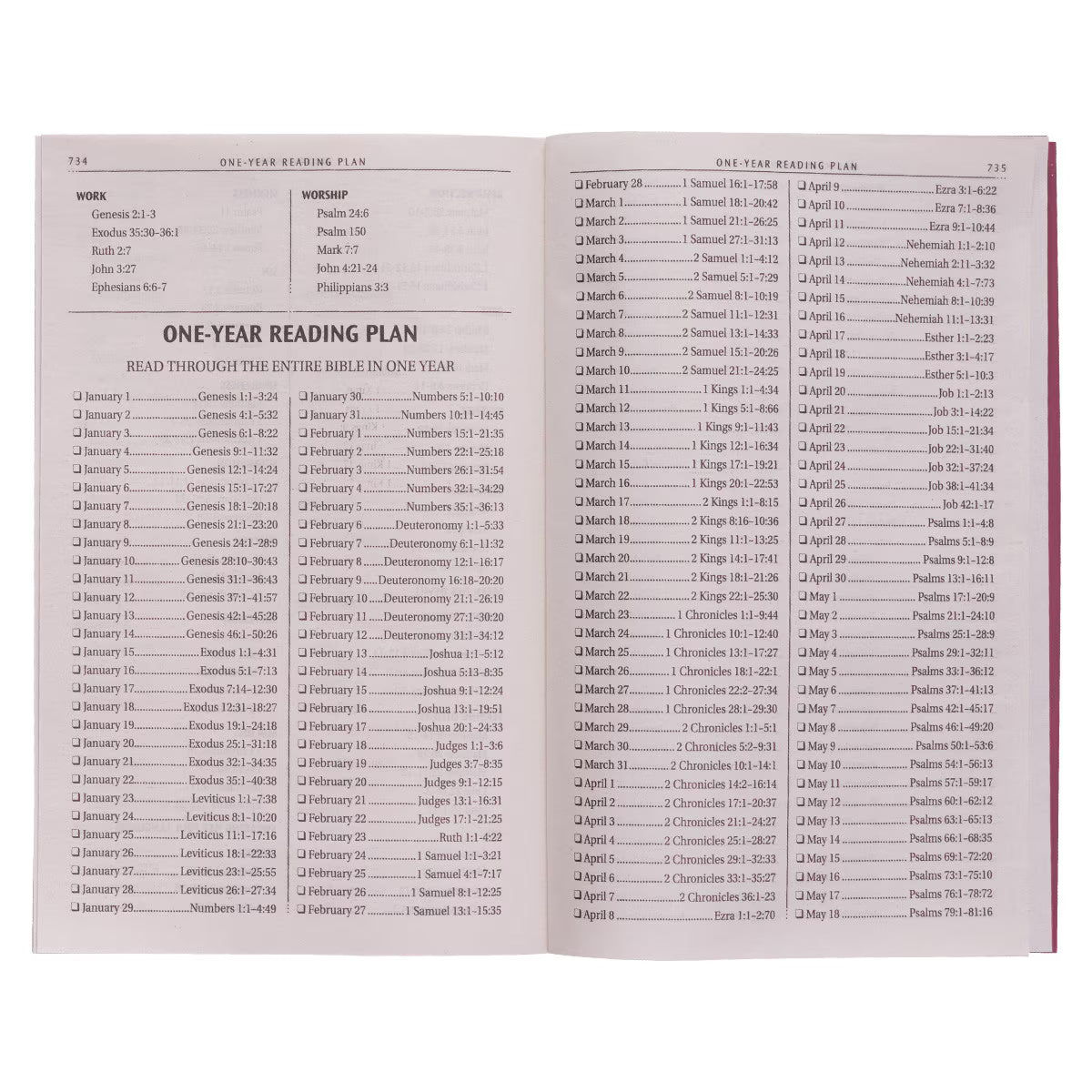 Burgundy Softcover Gift and Award King James Version Bible