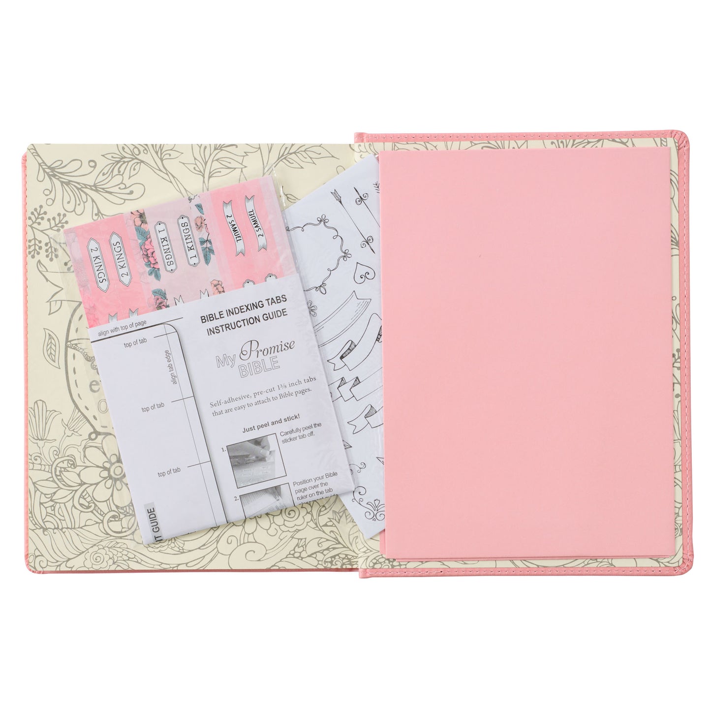 Pink Hardcover Faux Leather KJV My Promise Bible