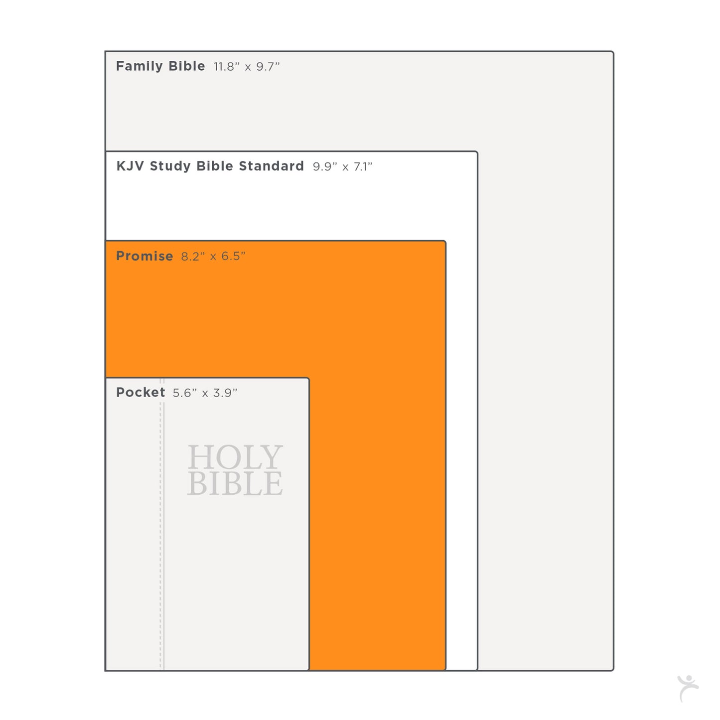 Pink Hardcover Faux Leather KJV My Promise Bible