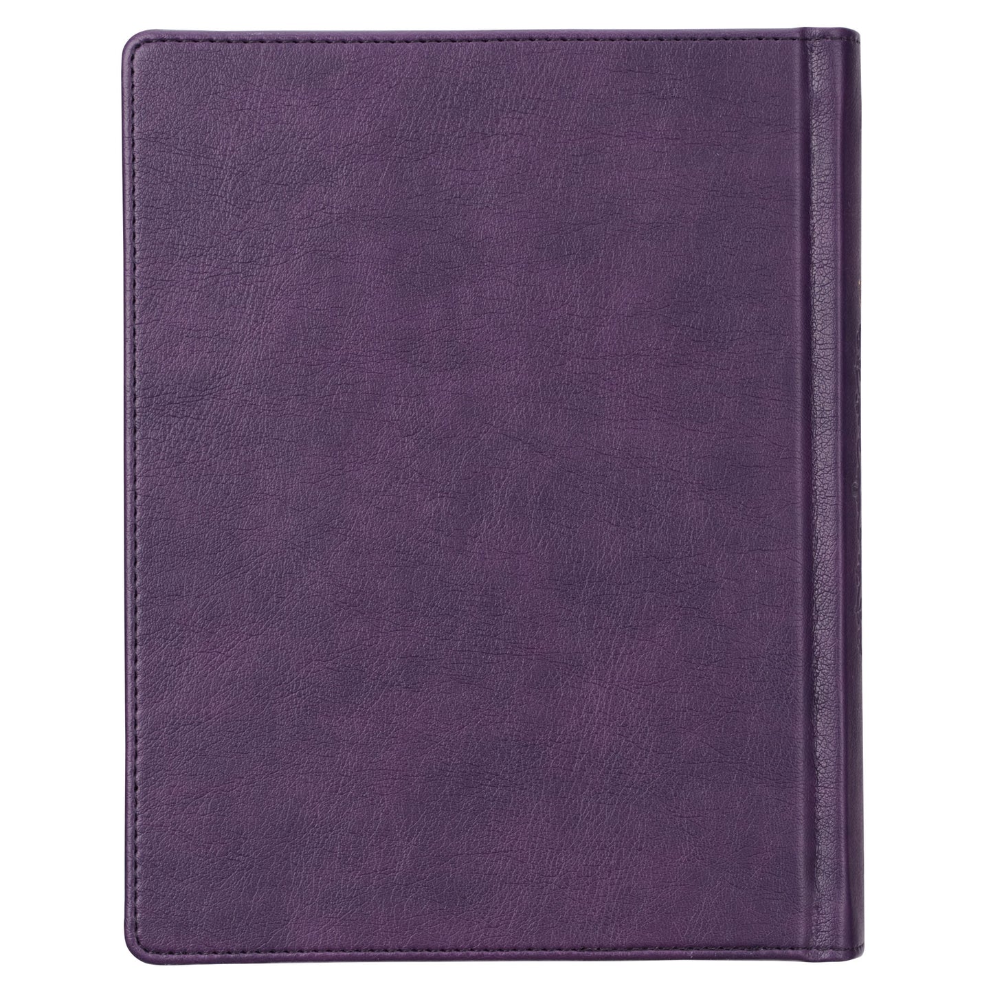 Purple Faux Leather Hardcover KJV My Creative Bible