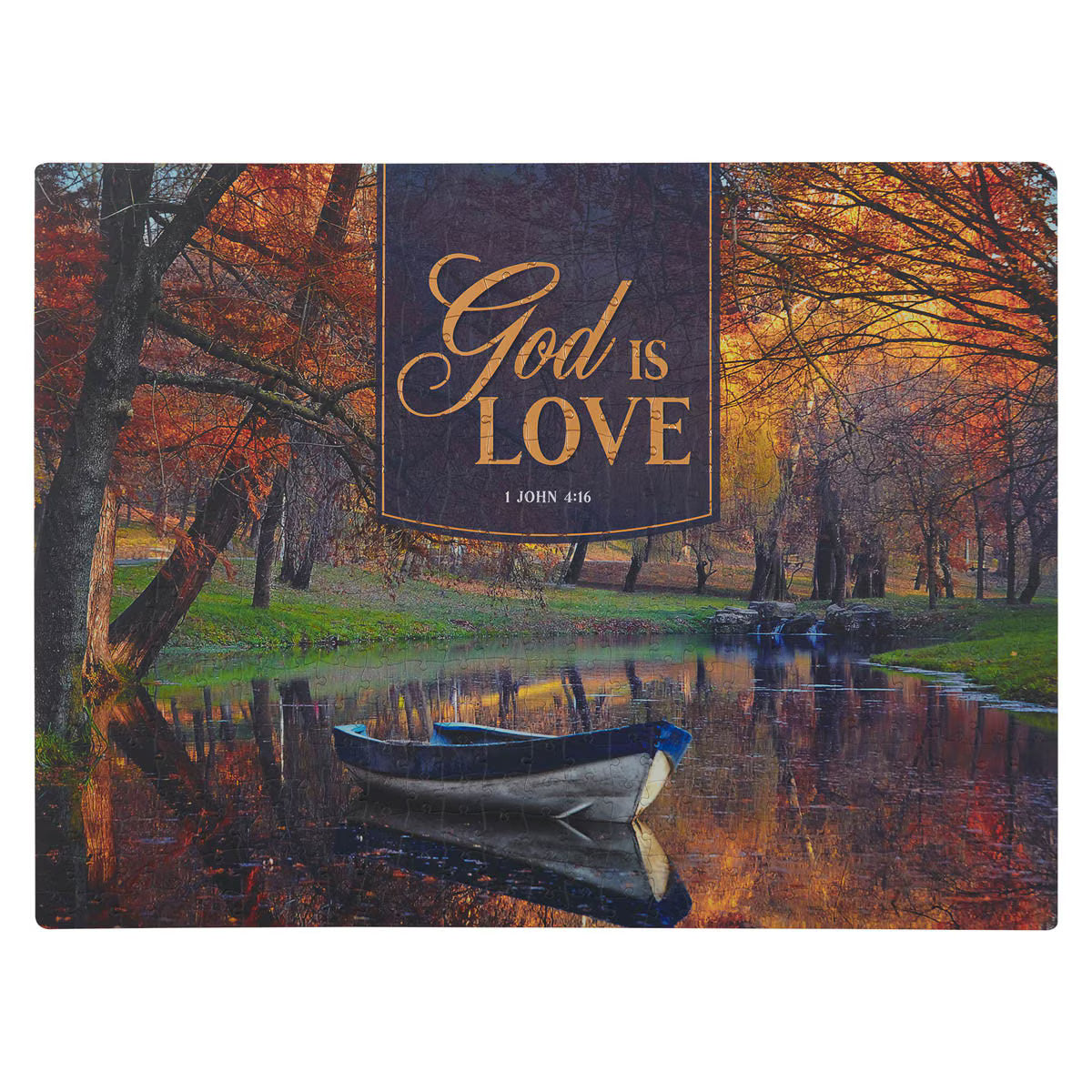 God is Love 500-piece Jigsaw Puzzle - 1 John 4:16