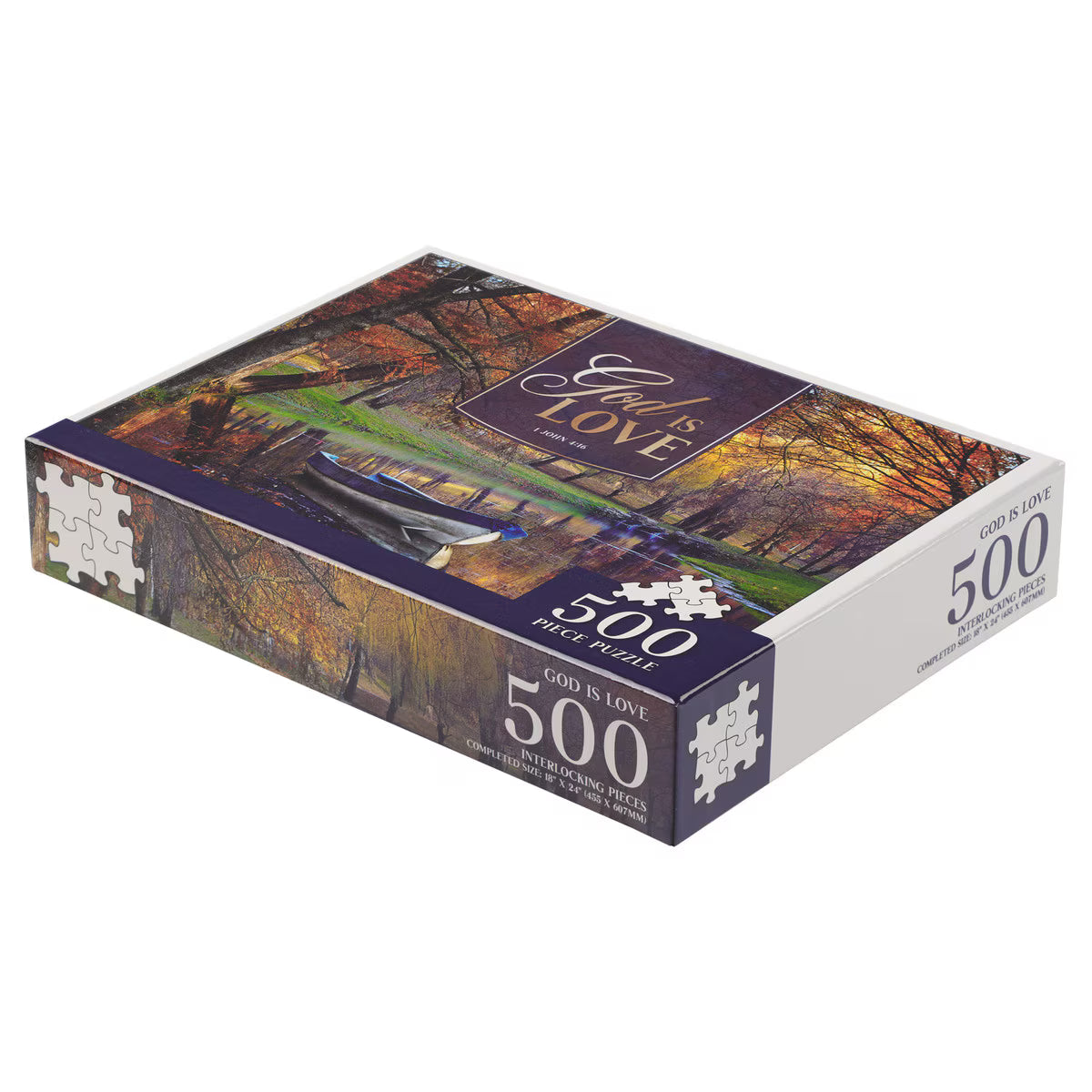 God is Love 500-piece Jigsaw Puzzle - 1 John 4:16