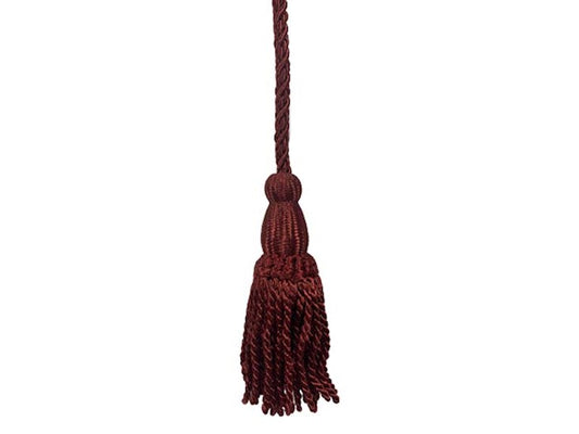 Pew Rope w/Weighted Tassels-Burgundy (6’)