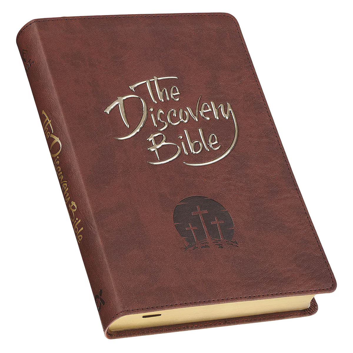 Brown Faux Leather Discovery Bible