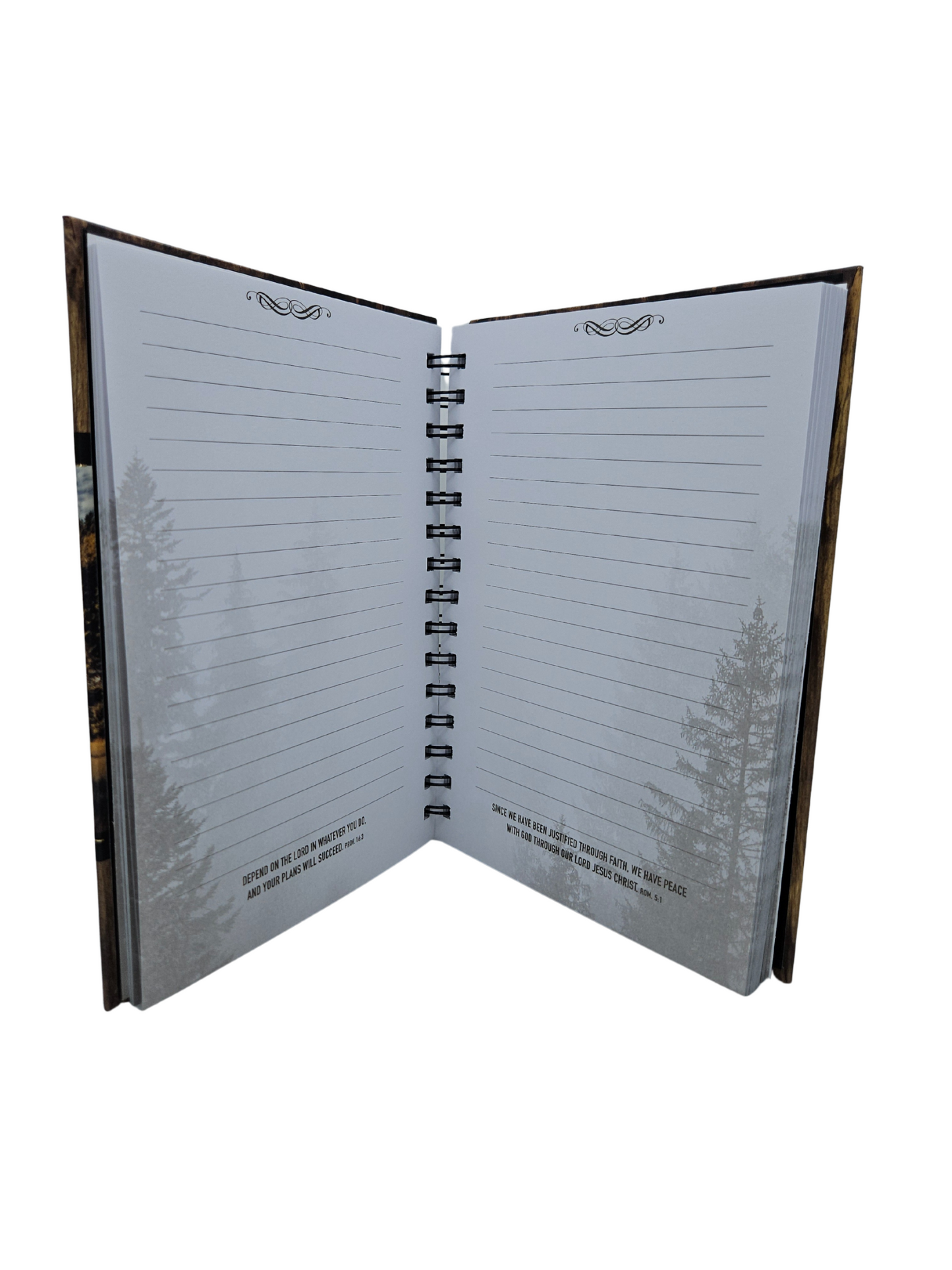 The Lord is My Strength Spiral Journal - Psalm 28:7