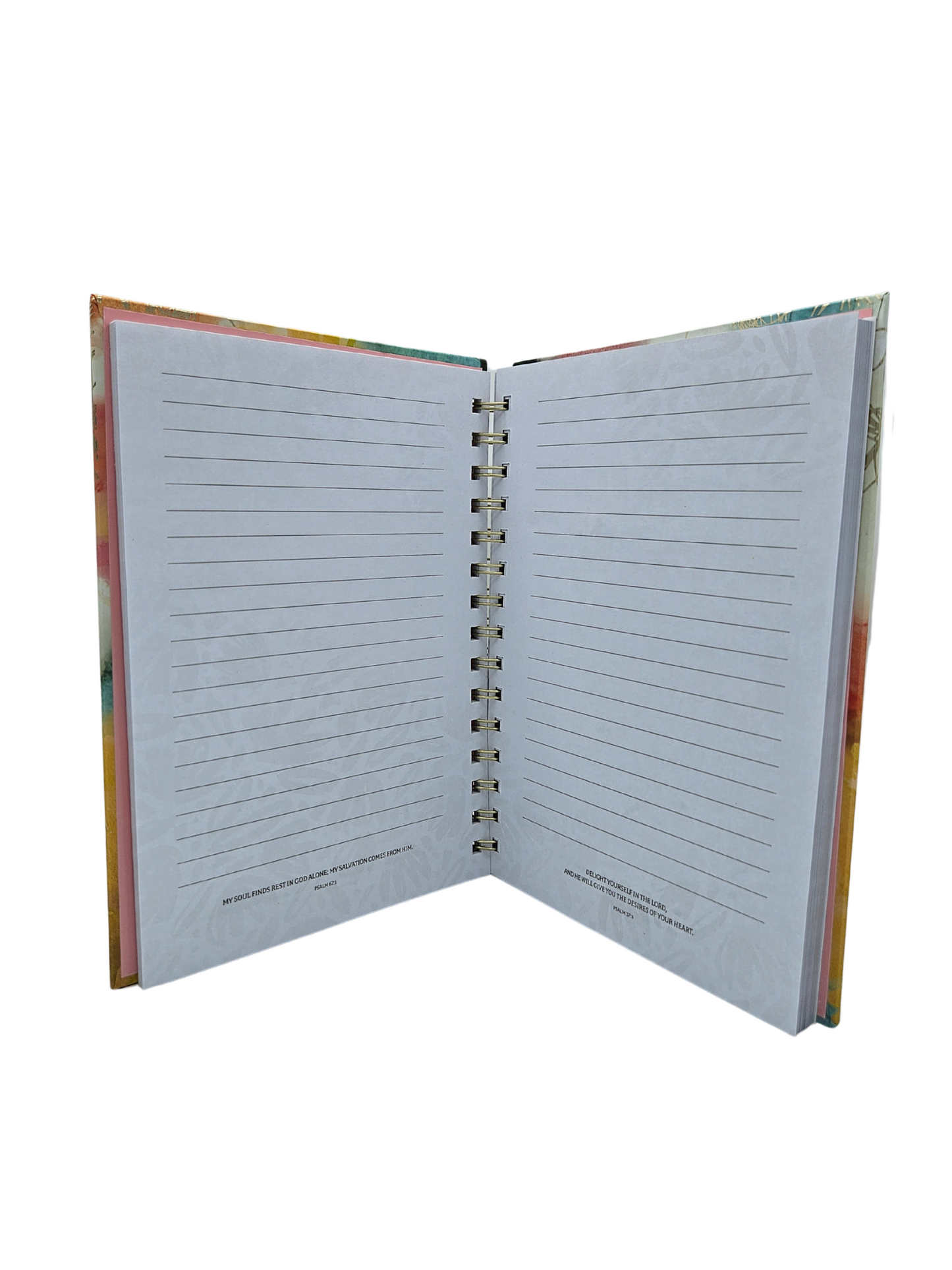 Faithfulness Pastel Meadow Spiral Journal