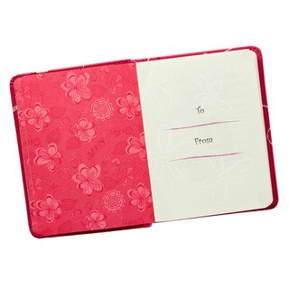 The One-Minute Devotions for Girls Pink Faux Leather Devotional
by Carolyn Larsen