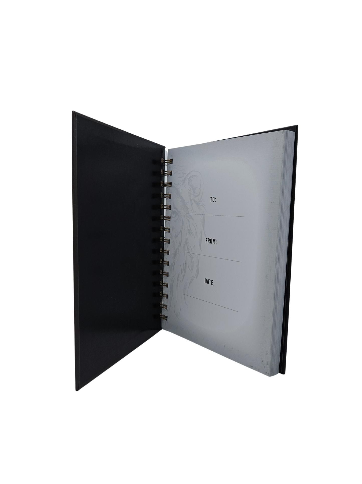Strong Large Spiral Journal - Joshua 1:9