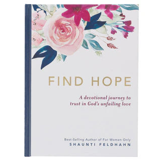 Find Hope White Hardcover Devotional
by Shaunti Feldhahn