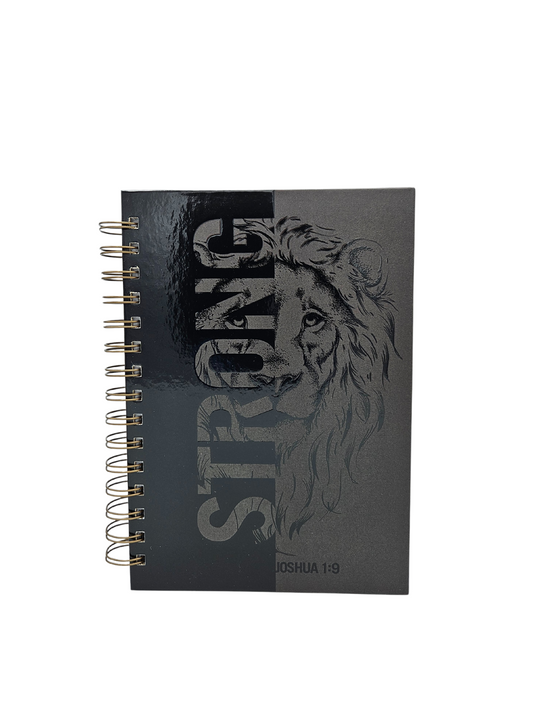 Strong Large Spiral Journal - Joshua 1:9