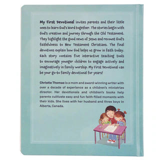 My First Devotional Teal Hardcover Devotional Book
by Christie Thomas