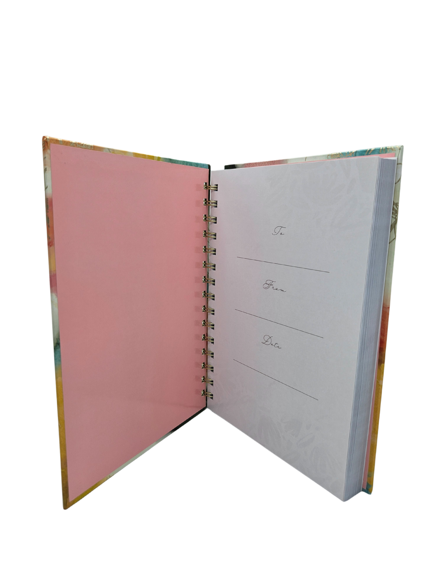 Faithfulness Pastel Meadow Spiral Journal