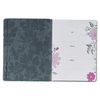 Consider It All Joy Blue Faux Leather Devotional
by Emily Saxe