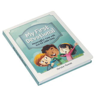 My First Devotional Teal Hardcover Devotional Book
by Christie Thomas